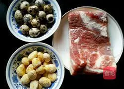 Illustration of how to make Yuanbao Pork 1