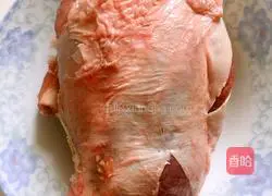 Illustration of how to make soy beef 1