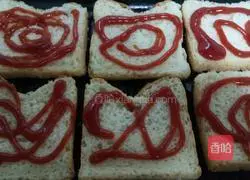 Toast Pizza Recipe Illustration 6