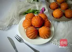 Low oil, low fat and soft madeleine cake Practice illustration 13