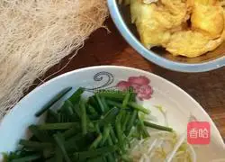 Illustration of how to make fried rice noodles with soy milk 1