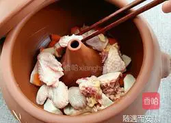 Illustration of how to make steam pot chicken 2