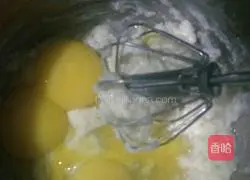 Illustration of how to make striped cake 5