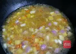 Chicken curry with rice Illustration of how to do it 8