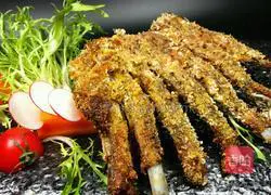 Illustration of how to make roasted lamb chops with thyme 11