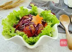 Illustration of how to make vegetable salad for weight loss 5