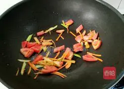 Illustration of how to make scissor noodles 11