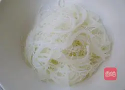 Fried rice noodles with eggs Illustration of how to do it 1