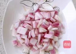 Illustration of how to make braised noodles with pork, beans and diced beans 2