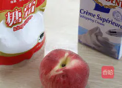 Illustration of how to make fried peaches 12