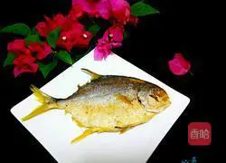 Illustration of how to make fried pomfret 5