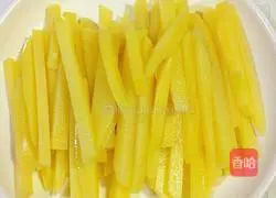 Illustration of how to make French fries 4