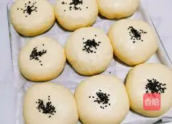 Illustration of how to make rock sugar red bean Japanese bread 4