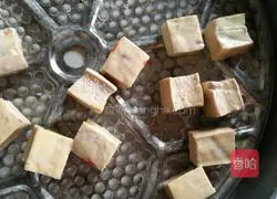 Illustration of making moldy bean curd 2