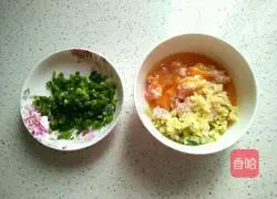 Illustration of how to make glutinous rice with assorted rice balls 3