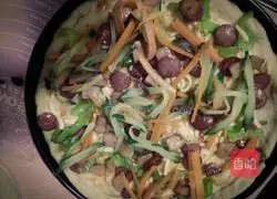 Illustration of how to make ham pizza 12