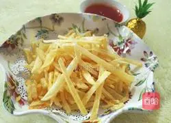 Illustration of how to make French fries 7