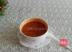 Illustration of how to make scallion sesame oil and spicy seeds 7