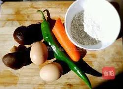 Vegetable egg pancake recipe 1