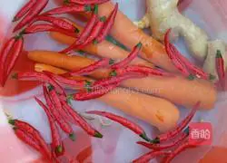 Illustration of how to make pickled vegetables 2