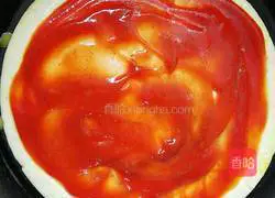 Illustration of how to make Bacon Grilled Mushroom Pizza 5