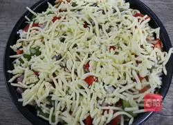 Noodles Illustration of how to make pizza 10