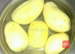 Illustration of how to make potato wheat rice 1