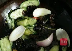 Illustration of how to make Mushu pork slices 6