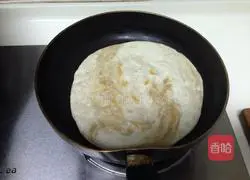 Illustration of how to make sauce-flavored pancakes 8