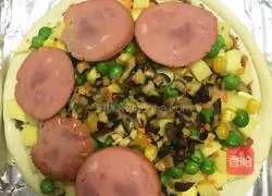 Assorted Potato Pizza (Simple Oven Version) Recipe Illustration 7