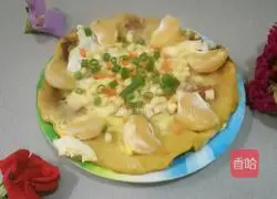 Illustration of how to make fruity sweet potato pizza 9