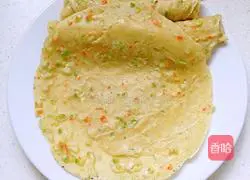 Egg and vegetable pancake recipe 7