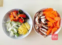 Illustration of how to make braised chicken legs 1