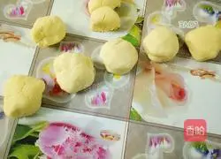 Illustration of how to make imitation pear buns (fancy pastries) 5