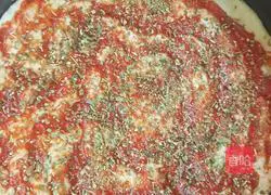 Illustration of how to make bacon pizza 3