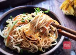Wuhan Cold Noodles Illustration of how to do it 11