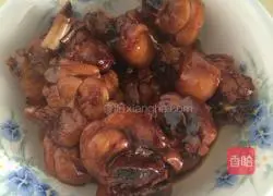 Illustration of how to make braised chicken with mushrooms 8