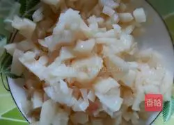 Illustration of making glutinous rice pearl balls 3