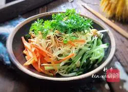 Wuhan cold noodles recipe 12