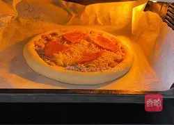 Illustration of how to make salty or salty double pizza 12