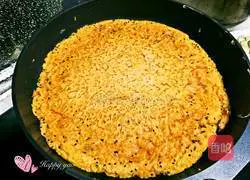 Illustration of how to make spicy cabbage and kimchi pancakes 3