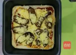 Bread machine smoked salmon pizza (barbecue pizza) illustration 10