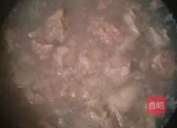 Illustration of braised chicken legs with mushrooms 5