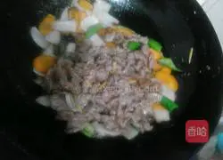 Illustration of how to stir-fry beef 8