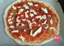 Illustration of homemade pizza 7