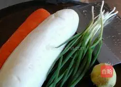 Illustration of how to make fried radish balls 3