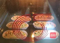 Illustration of how to make Marisula cheese and meat floss bread 17