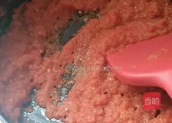 Illustration of how to make concentrated tomato paste (pizza sauce and pasta sauce) 4