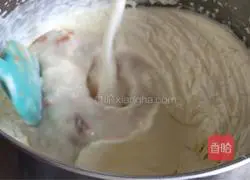 Illustration of how to make simulated mousse cake 14