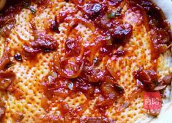 Illustration of how to make sausage pizza 6